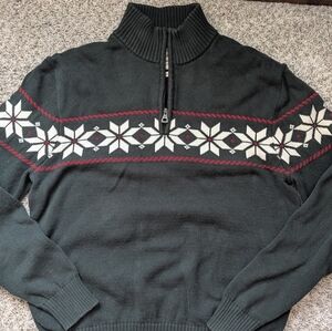 Quarter Zip Pullover Sweater